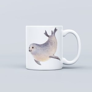 Marine Animal Theme Ceramic Mug - Seal